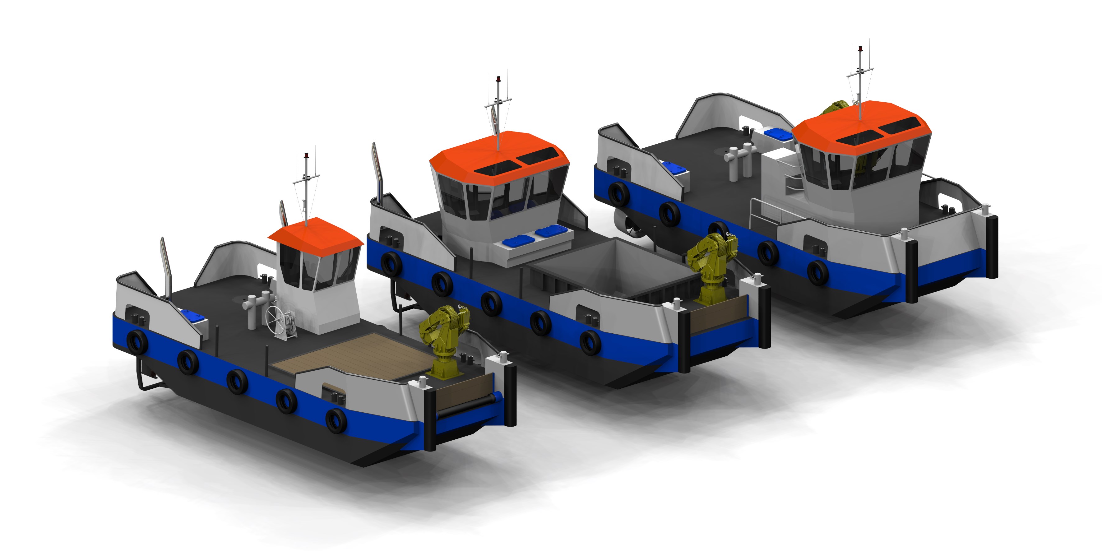 Modulaire Werkschepen